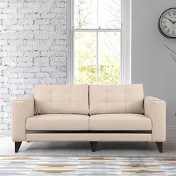 HomeTown Garcia Beige 3 Seater Sofa-picture-20