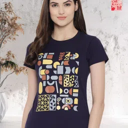 Metronaut Women Typography 2 Wonder Woman Printed Applique T-shirt-picture-18