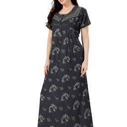 Soulemo Printed Maxi Nightdress image 4