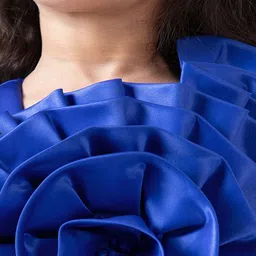 Hopscotch Girls Floral Applique Fit & Flare Sleeveless Dress image 4