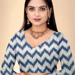 Abhilasha Zari Handloom Maheshwari Saree image 3