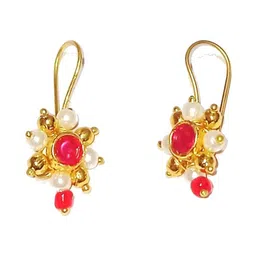 Adhira's Floral Drop Earrings-picture-23
