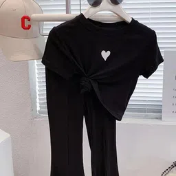 Xsole Girls T-shirt With Palazzos-image-14