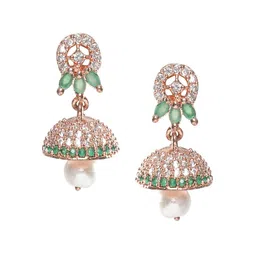 NILA Contemporary Jhumkas Earrings image 3