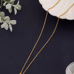 SZN Set Of 2 Gold-Plated Minimal Necklaces image 2