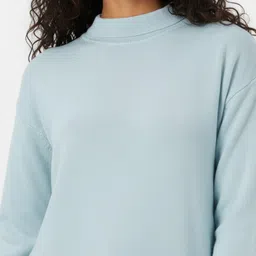 glitchez High Low Hem Oversized Fit Pullover image 5