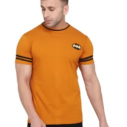Blisstone Men Applique Slim Fit T-shirt-image-83