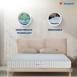 Sleepwell Dual Pro Profiled Reversible 5 inch King PU Foam Mattress image 3