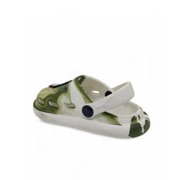 Lil Lollipop Kids Marble Look Penguin Applique Anti-Slip Clogs image 3