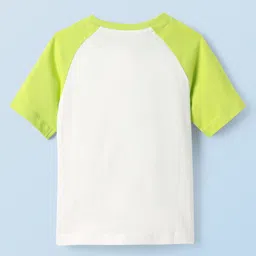 Honeyhap Boys Pack of 2 Typography Printed Cotton T-shirt image 5