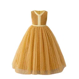 StyleCast x Revolte Girls Embellished Georgette A-Line Midi Dress-picture-6