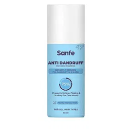 Sanfe Set Of 3 Anti Dandruff One Wash Shampoo Removes Dandruff - 50 ml Each image 4