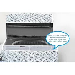 The Furnishing Tree Grey Plastic Washing Machine Cover image 5