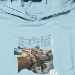 Performax Men Printed Hooded Sweatshirt image 3