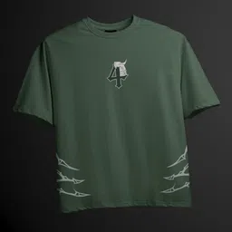 WHITE HUSK Men Ulquiorra Cifer Espada 4 Bleach Anime Printed Cotton Oversized Tshirt image 3