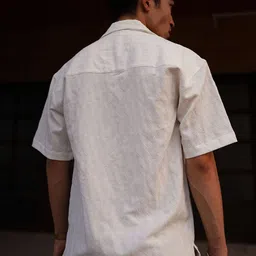 Big Bunny Men Custom Floral Opaque Casual Shirt image 3