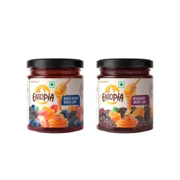Eatopia Mixed Berry & Mulberry Sugar Free Honey Jam Combo with Strawberry, Mulberries & Blueberries | 100% Pure & Natural with No Artificial Chemicals/Preservatives | Healthy Good for Gut Health- 480g-image-7