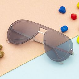 Ted Smith Unisex Aviator Sunglasses with UV Protected Lens NOLIMIT_C3-SILVER-picture-39