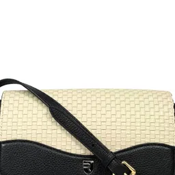 Revup Embellished Leather Sling Bag with Quilted image 4