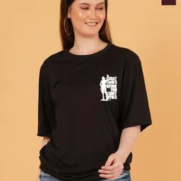 Parona Women Pack of 2 Graphic Printed Pockets T-shirt-image-41