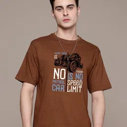 Moda Rapido Men Printed Applique T-shirt-picture-35