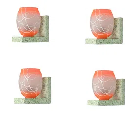 SOMIL Orange Glass Cylinder Printed Wall Lamps-picture-41