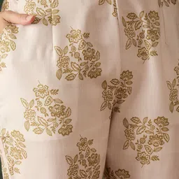 Sangria Printed Top & Trouser Co-Ord Set image 3