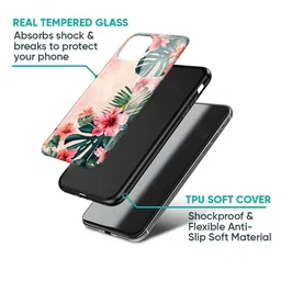 QRIOH Floral Printed iPhone 16 Plus Back Case Mobile Accessories image 2