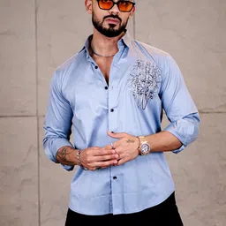 Foomer Men Standard Opaque Casual Shirt image 3