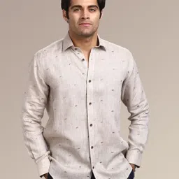 ASUKA Men Opaque Printed Casual Shirt image 2