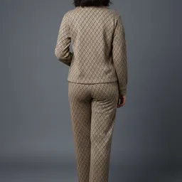 Wineberry Printed Shirt With Trousers Co-Ords image 3