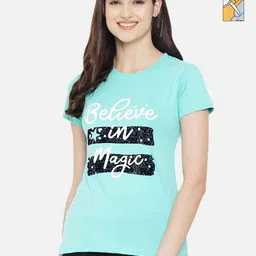 Tromko Women Pack of 2 Tom & Jerry Graphic Printed Round Neck Cotton Regular Fit T-shirts-picture-24