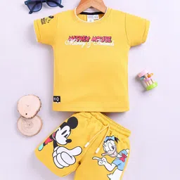 Annie Boys Printed T-shirt with Shorts-picture-10