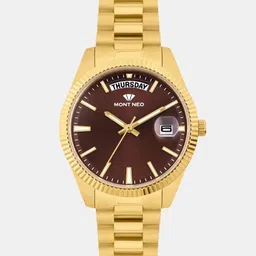 MONT NEO Women Stainless Steel Bracelet Style Straps Analogue Watch L3505D-M2212-image-66