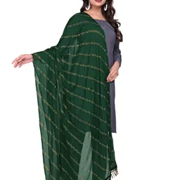 Kemza Selection Of 2 Foil Printed Dupattas image 3