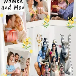 Gopalvilla Blue Glossy Prayer Room Lightweight Medium Mahadev Showpiece - 12 cm image 3