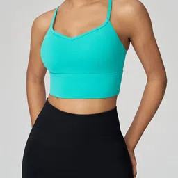 LULU & SKY Full Coverage Seamless Styled Back Sports Bra image 4