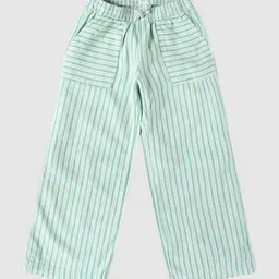 GAP Girls Striped Cotton Mid Rise Trousers-picture-11