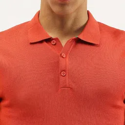 United Colors of Benetton Men Polo Collar Pure Cotton Pockets T-shirt image 3