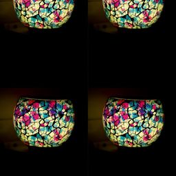 Gojeeva 4 Pcs White & Pink Camphor Diffuser Glass With Switch-picture-8