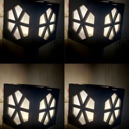 Gojeeva Brown Glass Camphor Diffuser With Switch And Lamps-picture-15