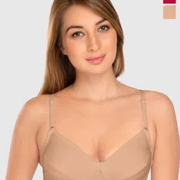 Daisy Dee Full Coverage Non-Wired Super Support Cotton T-shirt Bra- All Day Comfort-picture-24