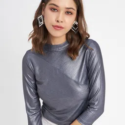 Madame High Neck Crop Top-picture-37