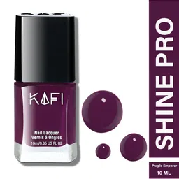 KAFI Shine PRO Long Lasting Nail Lacquer 10ml - Purple Emperor-picture-19