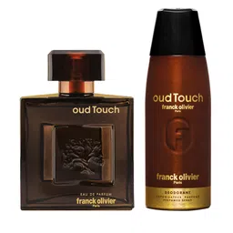 Franck Olivier Oud Touch Men Eau de Parfum & Deodorant Spray Fragrance Virtual Gift Set image 1
