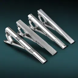 Peora Set Of 4 Silver Plated Tie Pin Brooch-picture-23