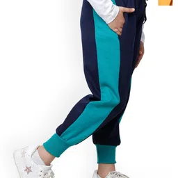 BAESD Girls Pack Of 2 Colourblocked Fleece Joggers-picture-41