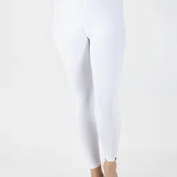 indian flower Women Solid Ankle Length Leggings-image-33