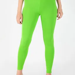 indian flower Women Solid Ankle Length Leggings-picture-20