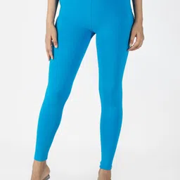 indian flower Women Solid Ankle Length Leggings-image-60